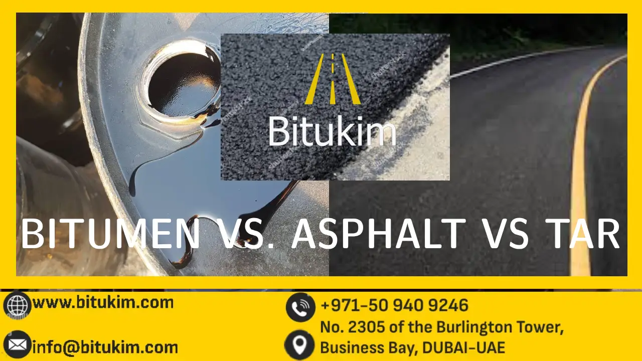 Bitumen Vs Asphalt Vs Tar